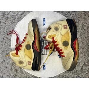 Off-White x Air Jordan 5 SP 'Sail'